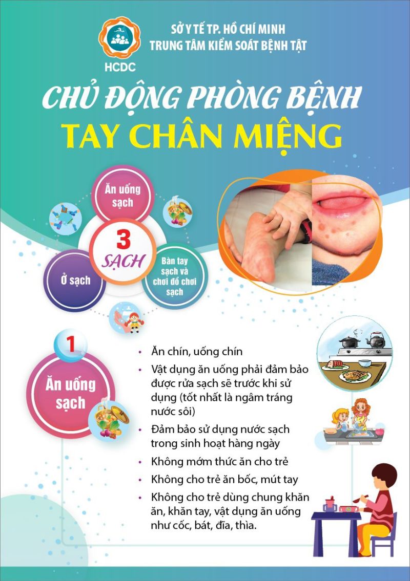 Chủ động phòng bệnh Tay Chân Miệng